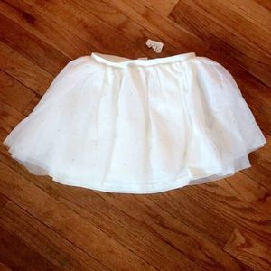 Beautiful Tull Skirt with Silver Beads